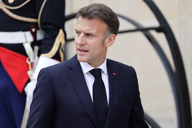 President Emmanuel Macron.