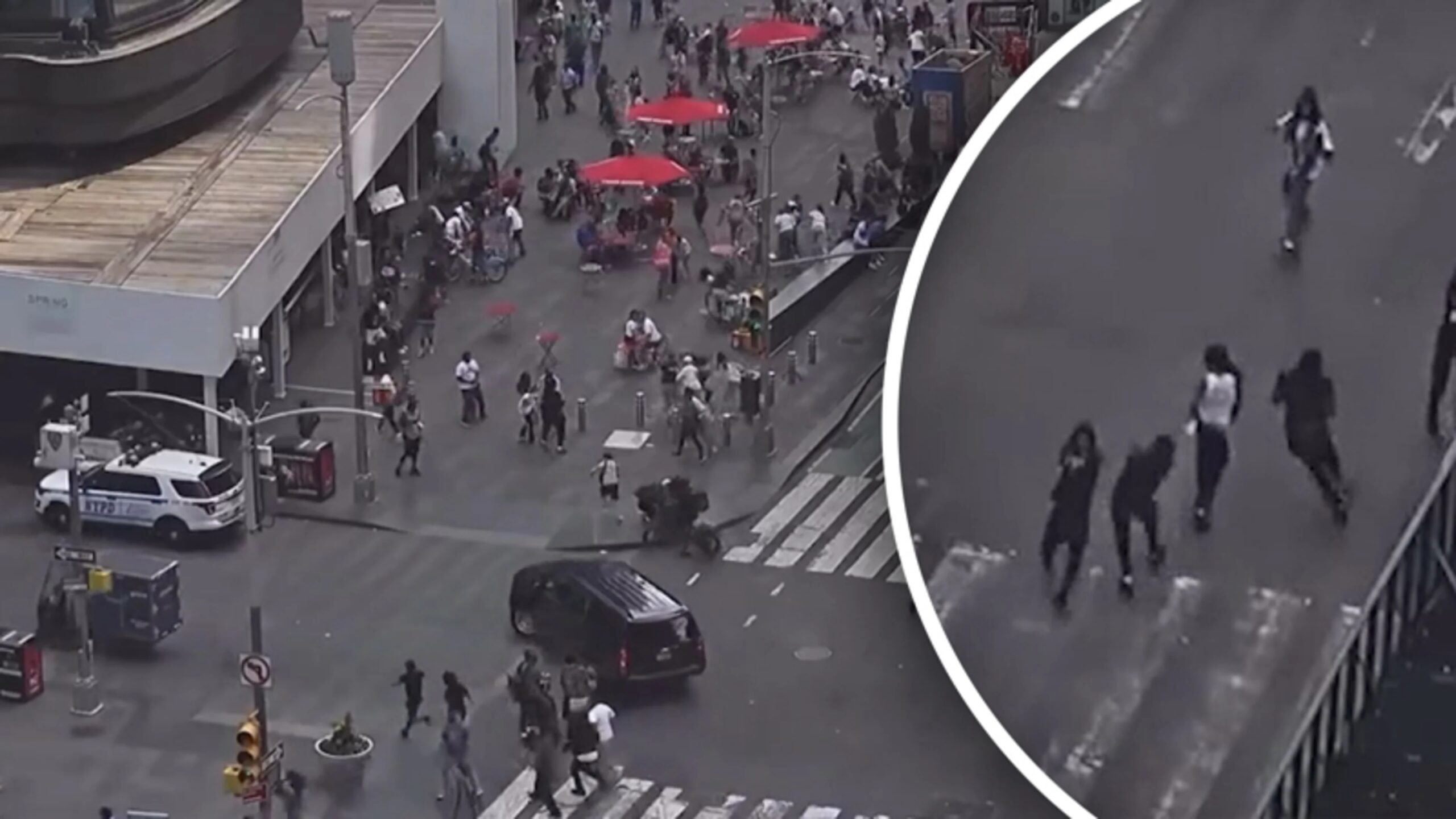 Panic in New York: Times Square shooting