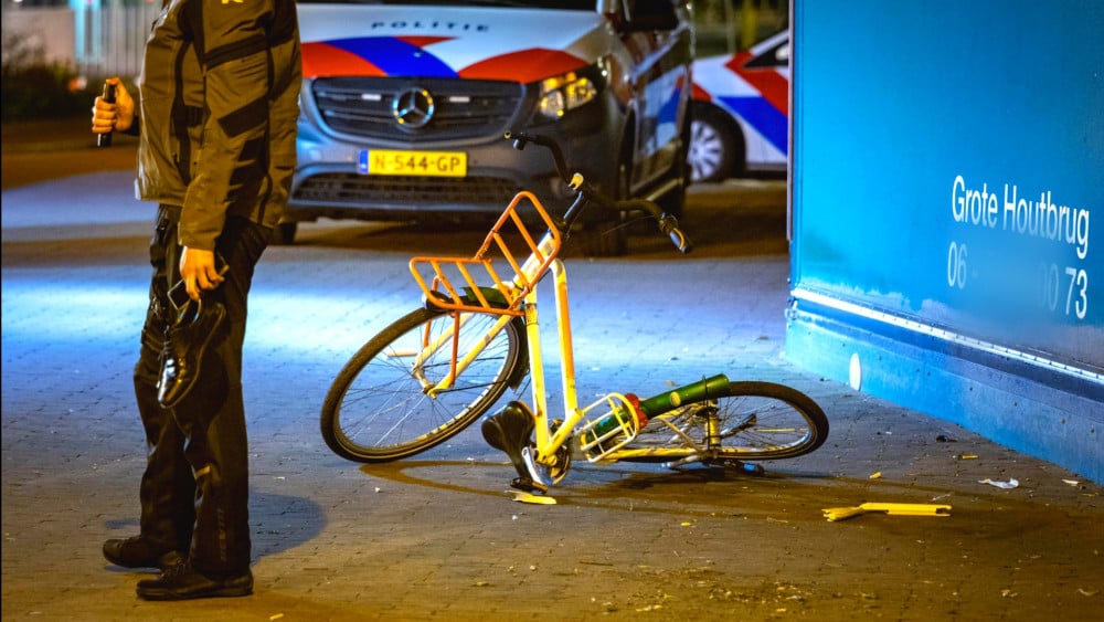 Police run over cyclist in Haarlem