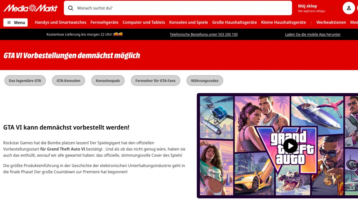 Pre-Order GTA 6 Now: MediaMarkt Reveals Ultimate Edition & Bonuses!