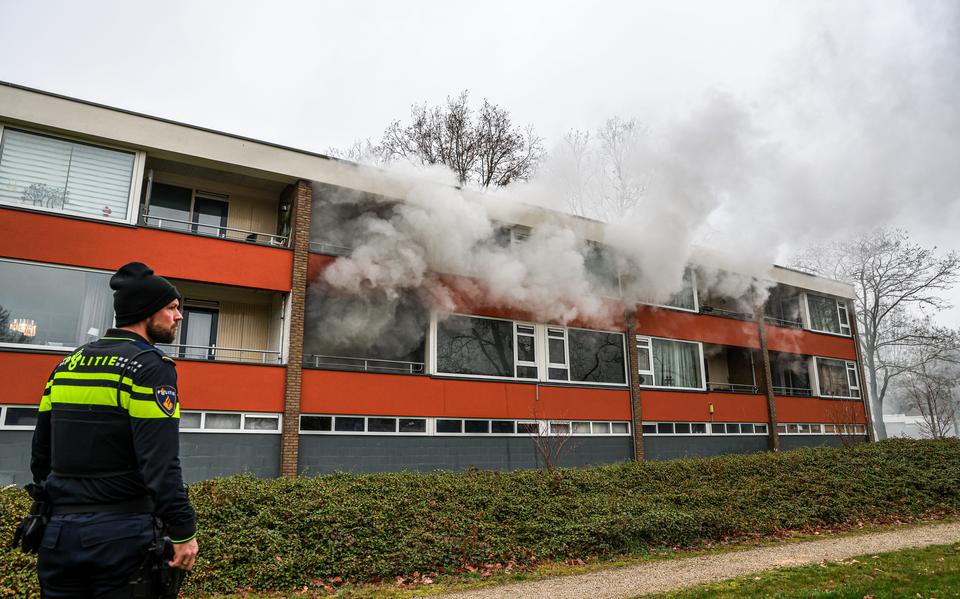Psychotic man (39) receives a prison sentence for arson and threats with an air rifle in Emmen