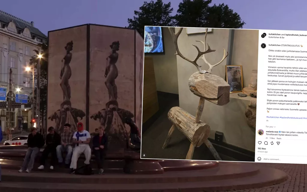 The Helsinki restaurant made a promise – If the reindeer burns, it…