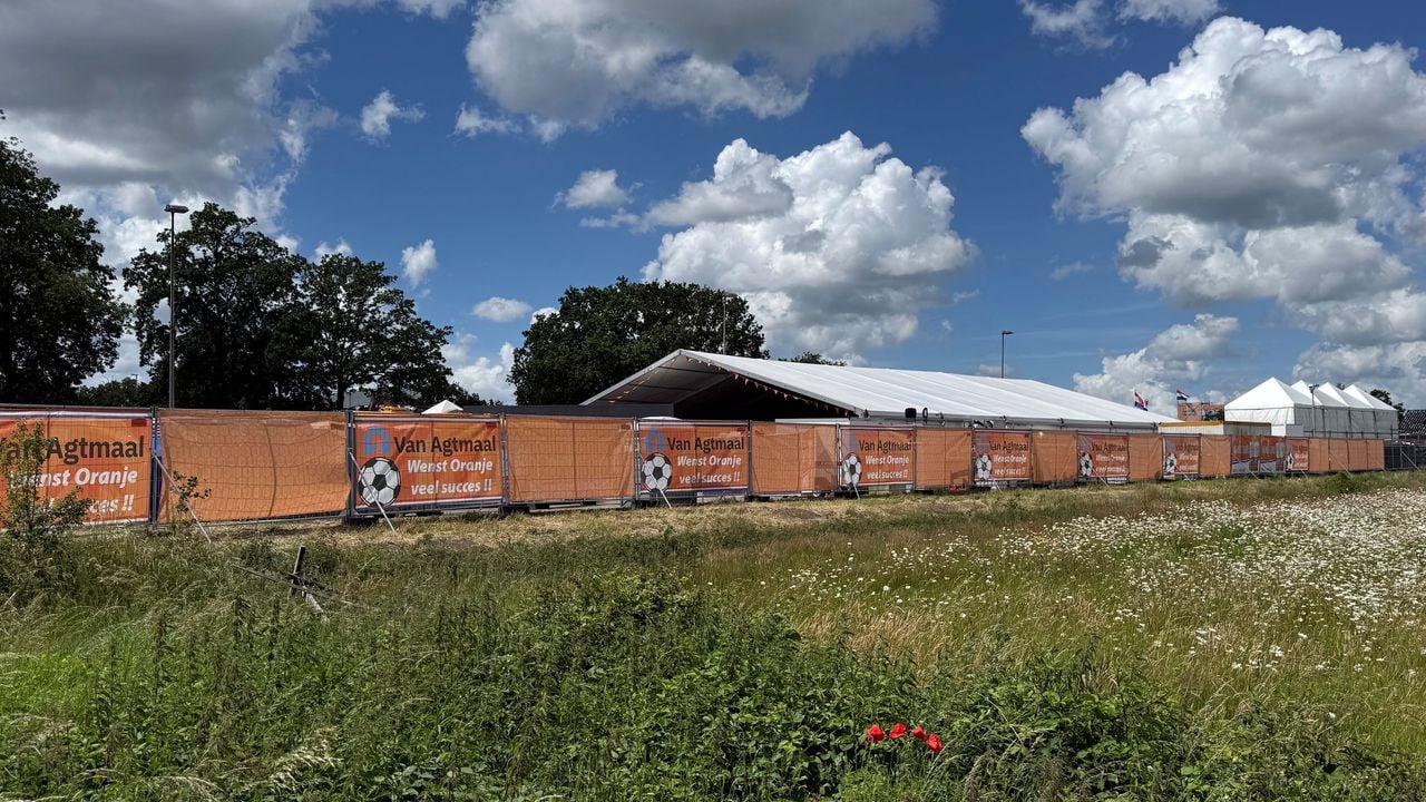 The World Cup village at the Binnentuin in Rucphen (photo: Erik Peeters).