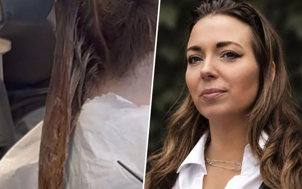 Shock at the hairdresser – Ann’s client’s hair was destroyed in just minutes