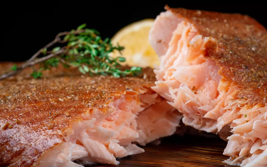 Shockingly good: Crumble this over salmon