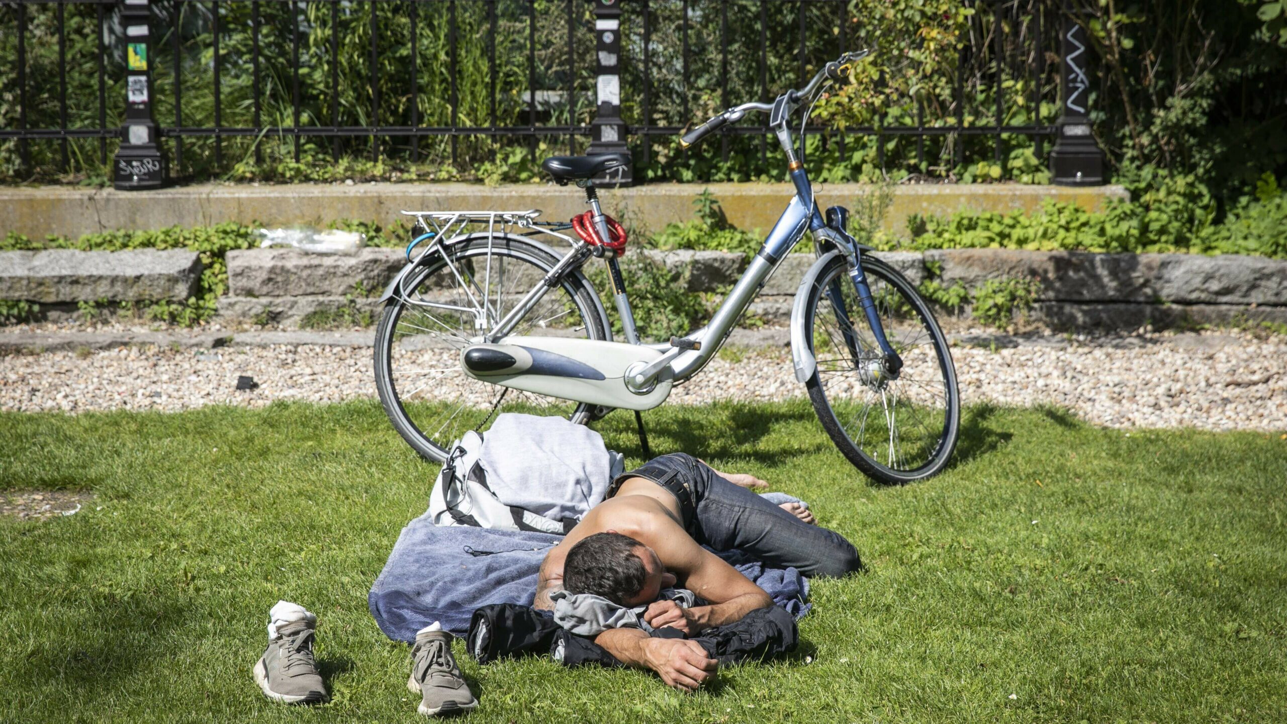 Sleeping outside is no longer prohibited in Amsterdam, this happens a lot in Vondelpark: ‘There are a lot of weirdos’