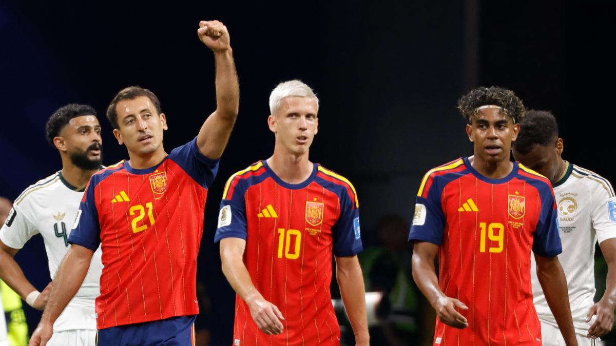 Spain’s all-time top scorers: Oyarzabal surpasses Butragueño and Lamine continues adding