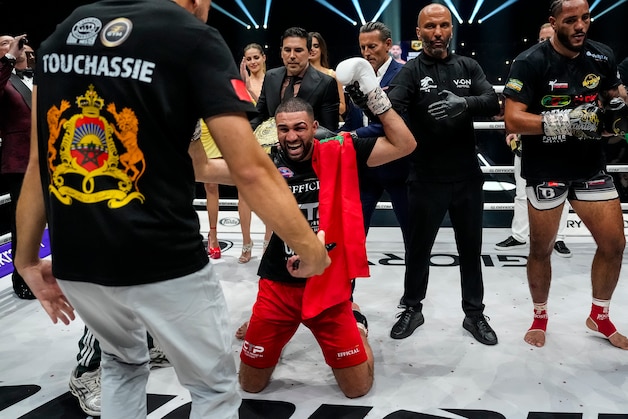 Mohamed Touchassie is the new light heavyweight champion.