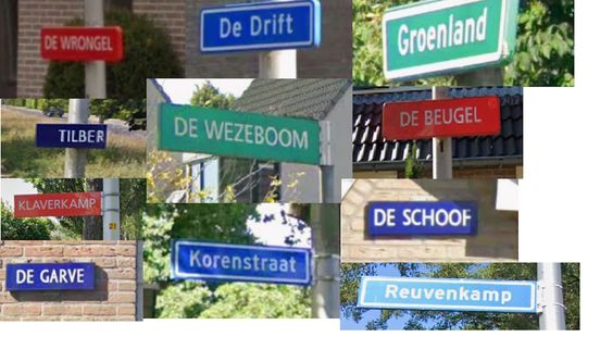 Striking in Hoogeveen: why some street signs are colored