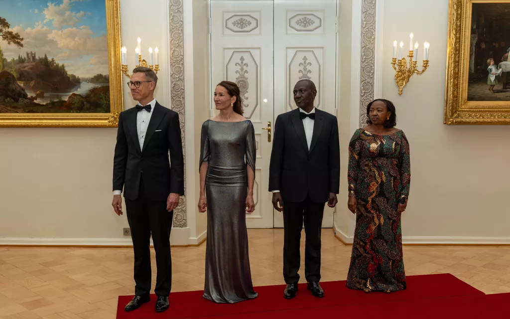 Suzanne Innes-Stubb relied on a skin-tight dinner outfit – See picture