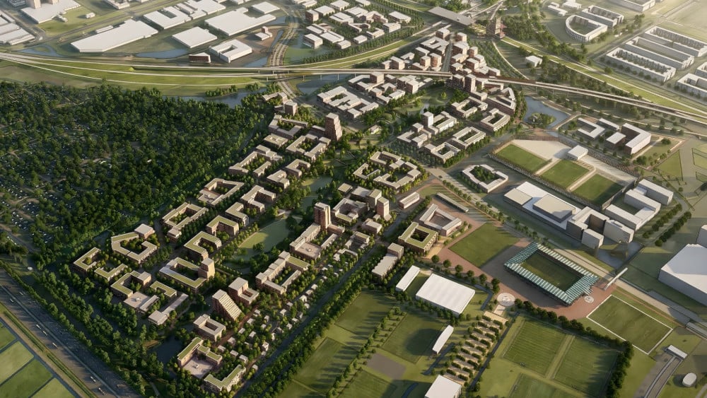 That is what the new place of residence close to Amsterdam will be called