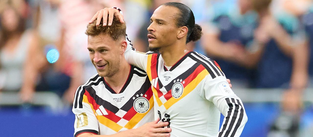 Joshua Kimmich and Leroy Sané