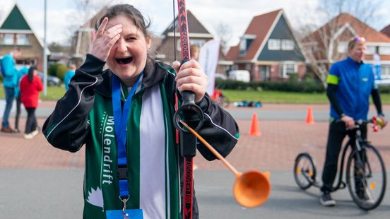 This is where the different parts of the Special Olympics are in Drenthe