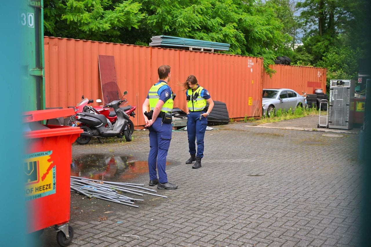 The container contained 16 pallets of ammonia (photo: Rico Vogels / SQ Vision).