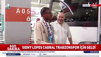 Trabzonspor’s new transfer Sidny Cabral is in Istanbul! – Last minute Trabzonspor news