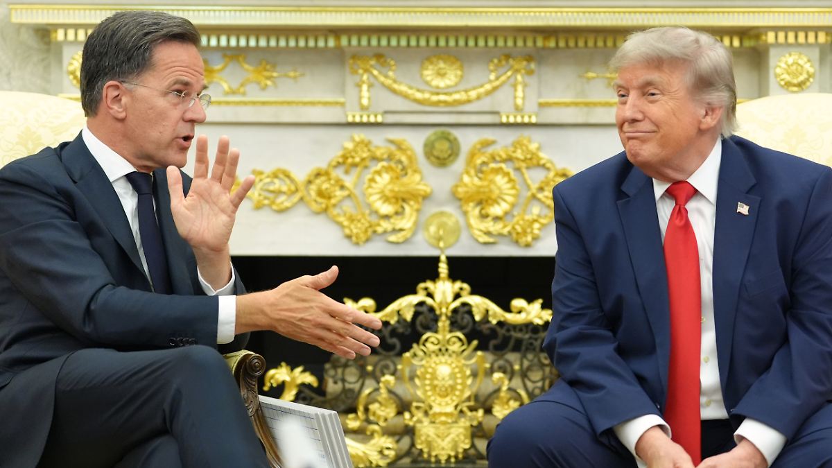 Trump Praises Rutte as ‘Great Leader’ Amid NATO Tensions Ahead of Summit