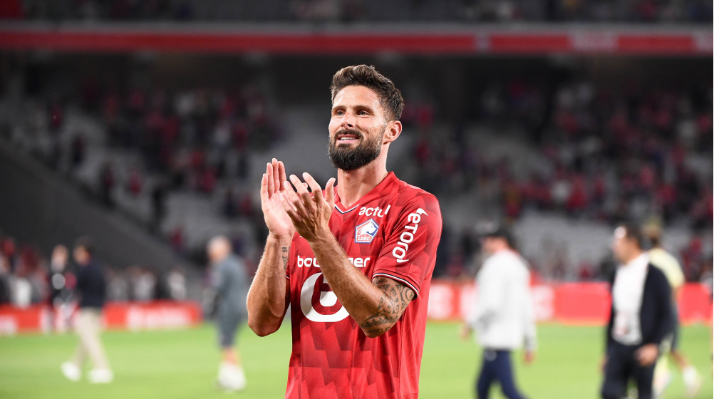 Turning 40 soon: Giroud continues in Lille – looking forward to the Champions League