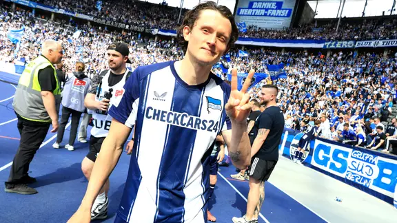 Fabian Reese from Hertha BSC 