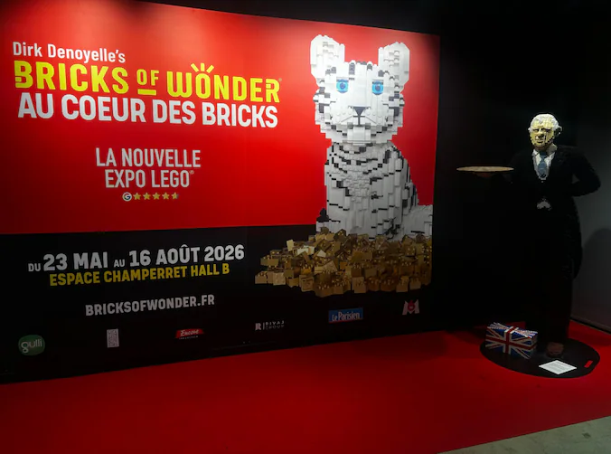 Vlaams kunstenaar Dirk Denoyelle opens the largest solo LEGO-kunsttentoonstelling ter world in Parijs | Nieuws