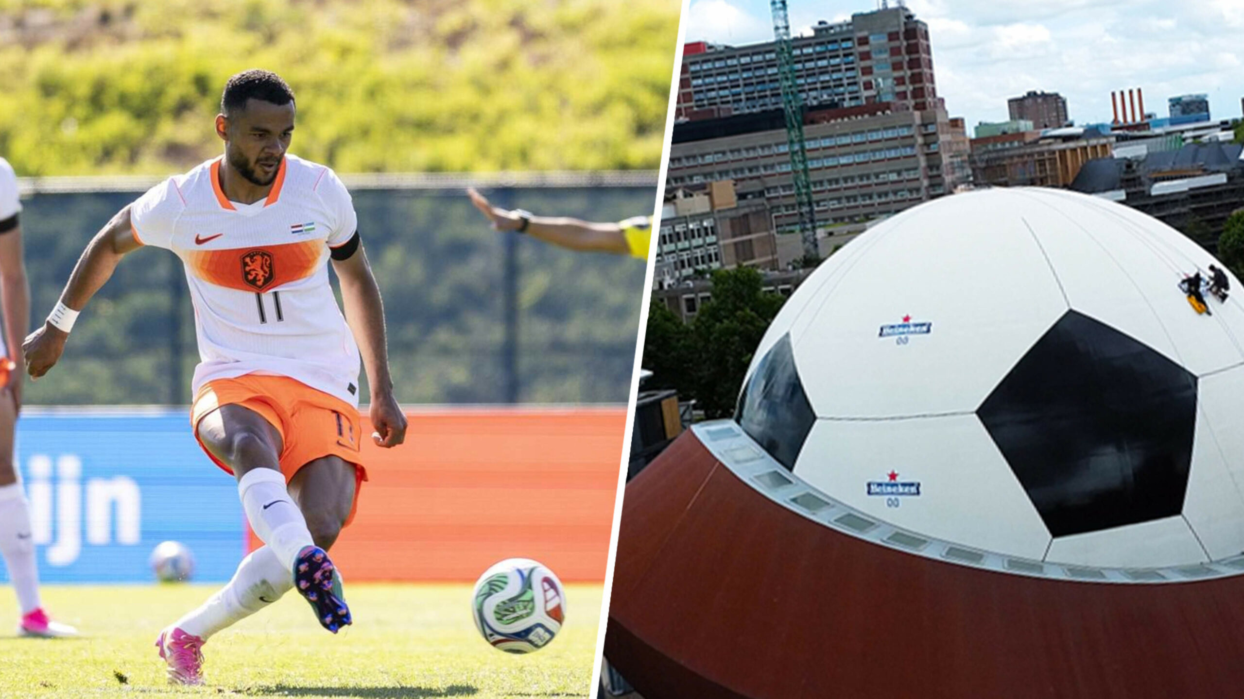 Watching the Dutch team in ‘Europe’s biggest football’