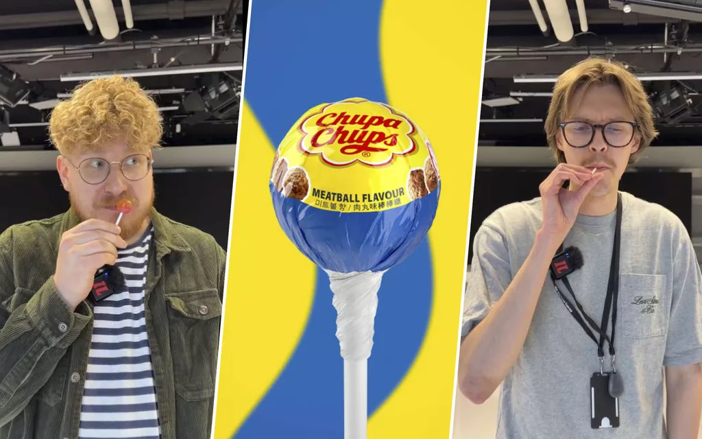 We got a taste of Ikea’s awesome lollipop in advance: “What the hell”