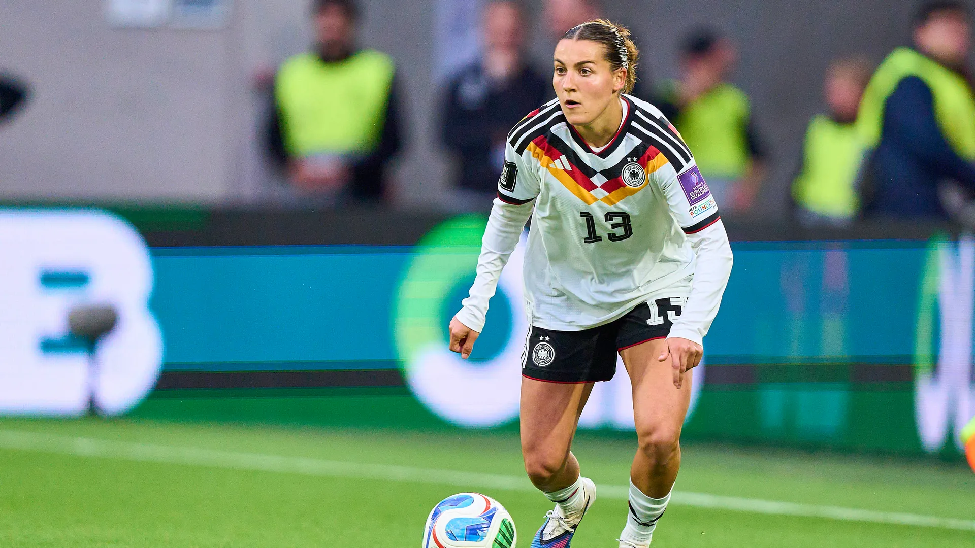Carlotta Wamser: Most recently she scored to make it 2-0 against Norway.