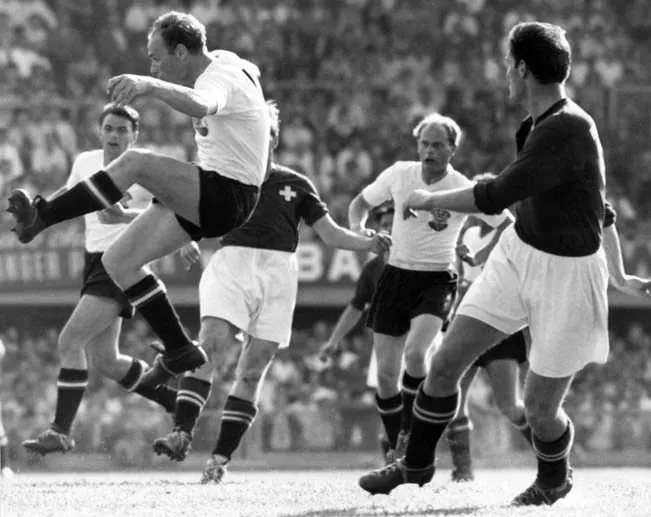 Austria against Switzerland at the 1954 World Cup Austria against Switzerland at the 1954 World Cup