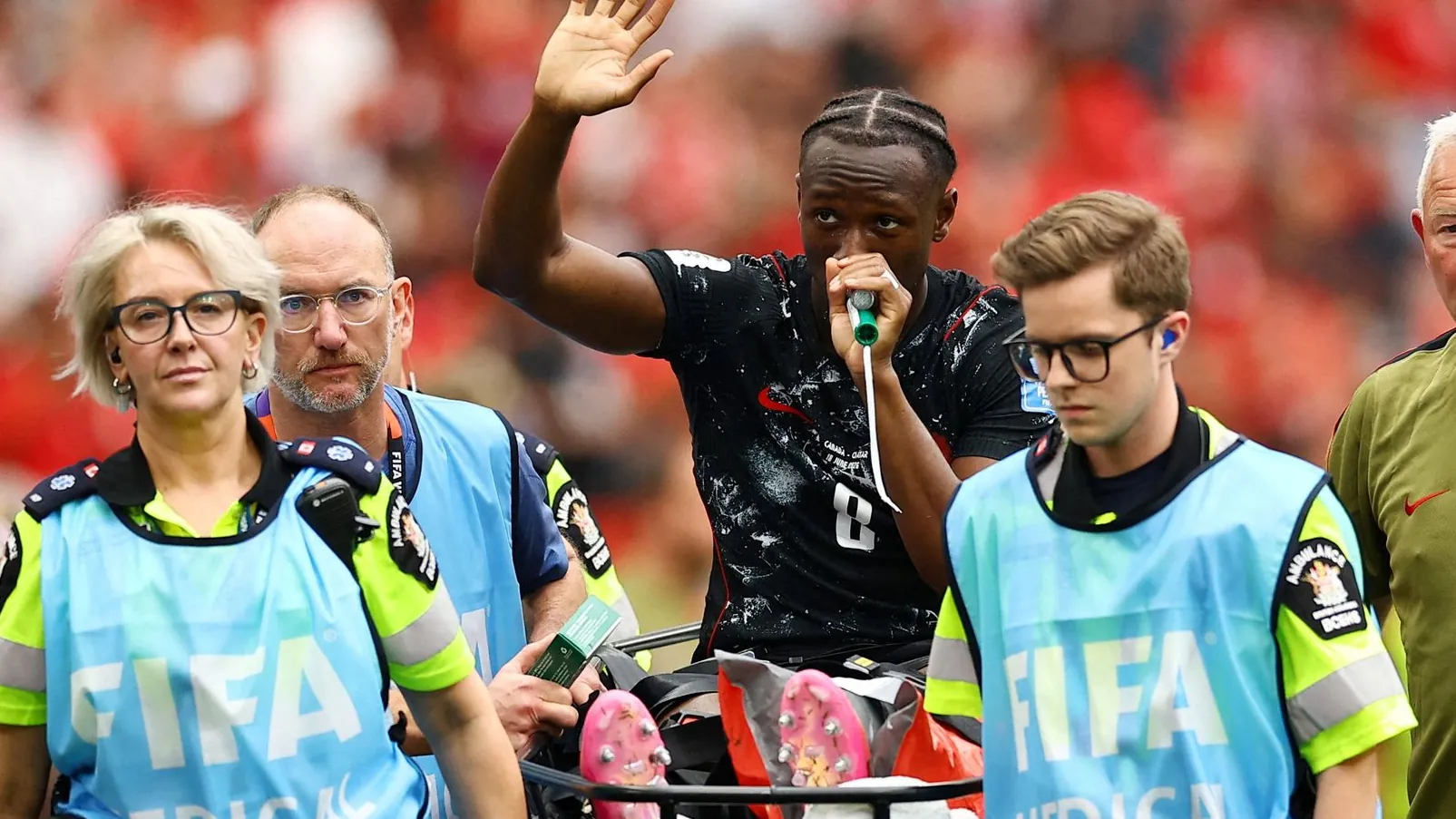 Ismaël Koné: The tournament is probably over for the Canadian. Ismaël Koné: The tournament is probably over for the Canadian.