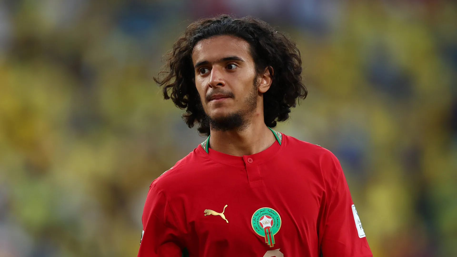 Ayyoub Bouaddi: He impressed with his performance in the game against Brazil. Ayyoub Bouaddi: He impressed with his performance in the game against Brazil.