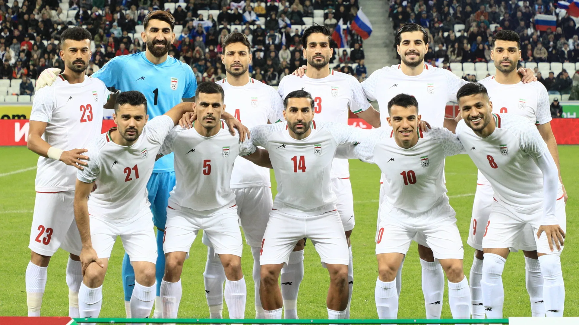 Iran's national team, here in October 2025: There were also political discussions about the country's participation in the World Cup.