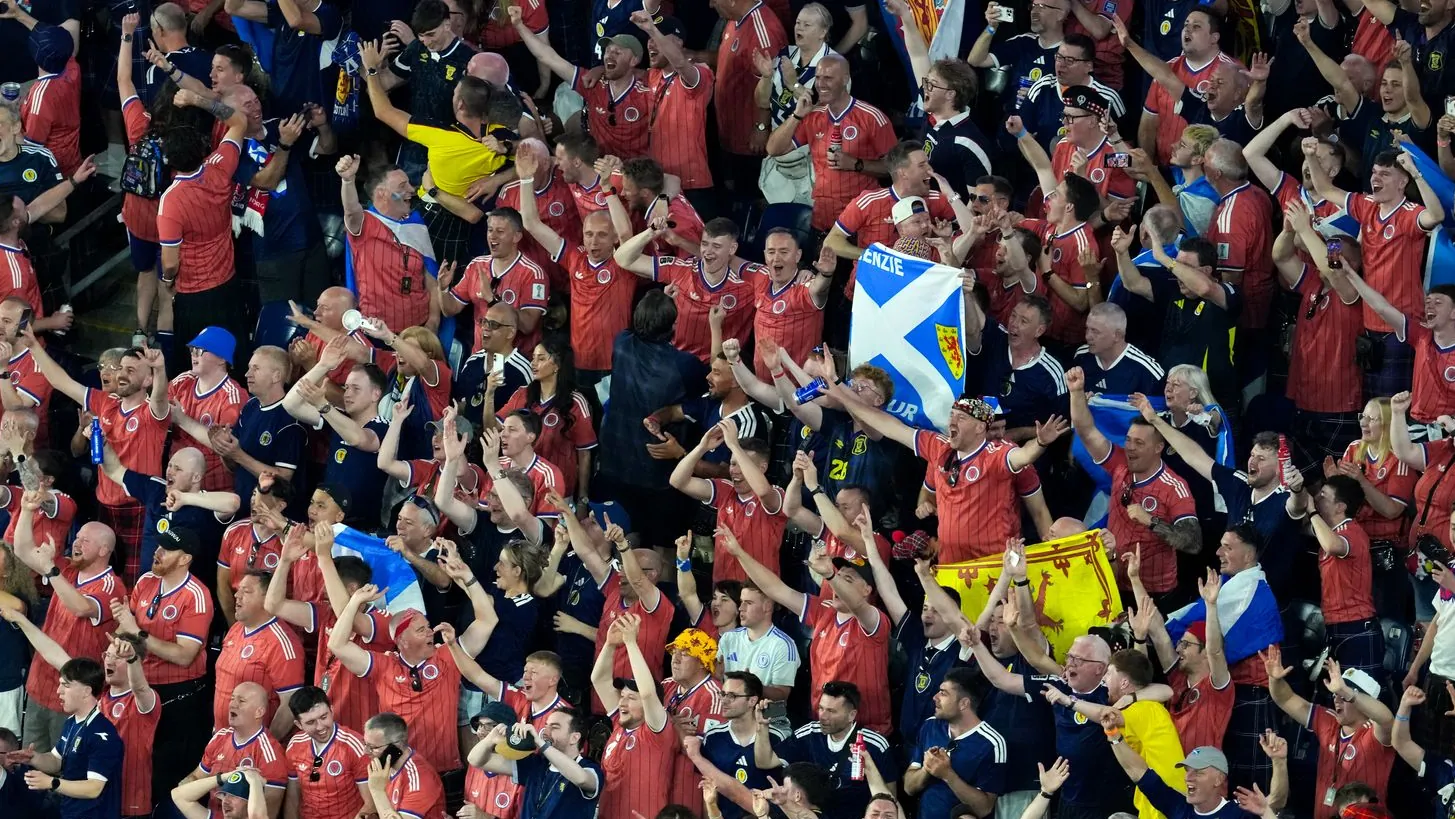 Scottish fans Scottish fans