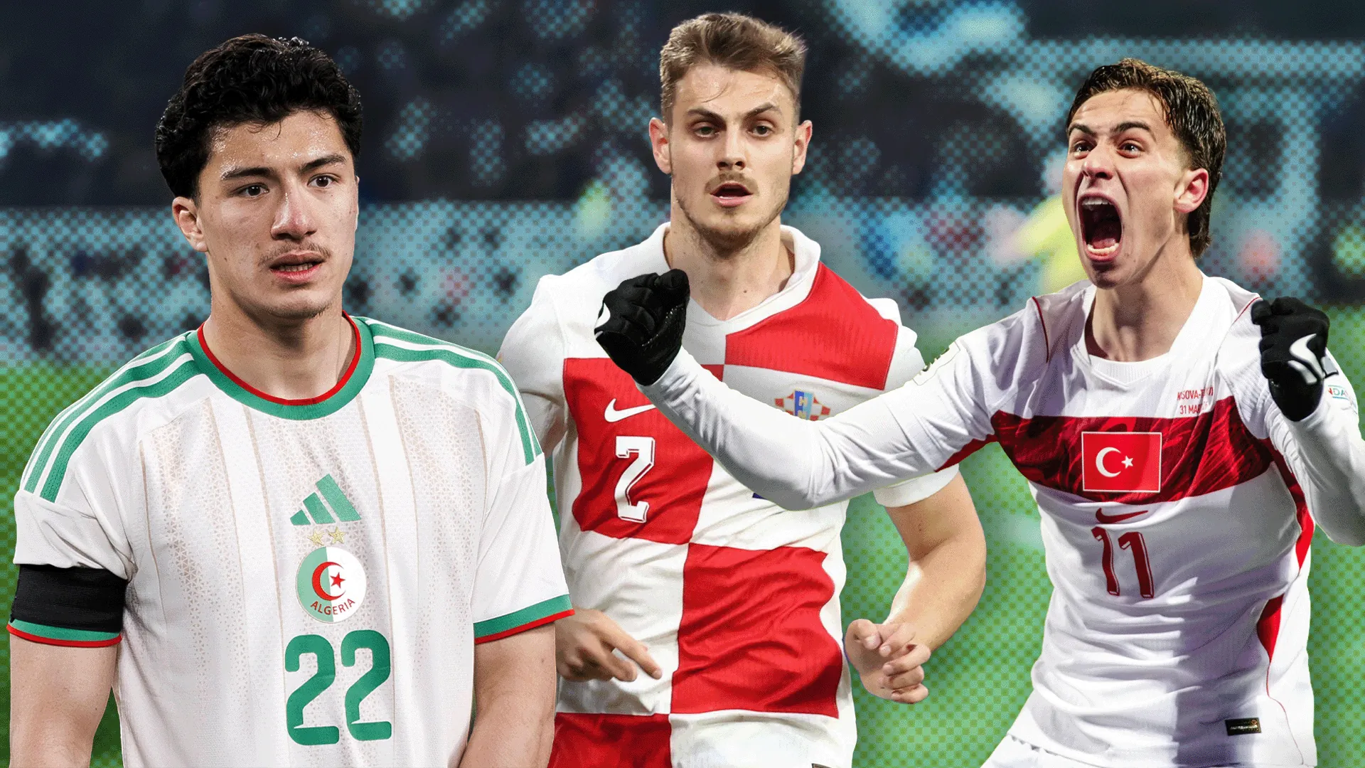 Ibrahim Maza (l.), Josip Stanišić (m.) and Kenan Yıldız: All three could have played for Germany. Ibrahim Maza (l.), Josip Stanišić (m.) and Kenan Yıldız: All three could have played for Germany.