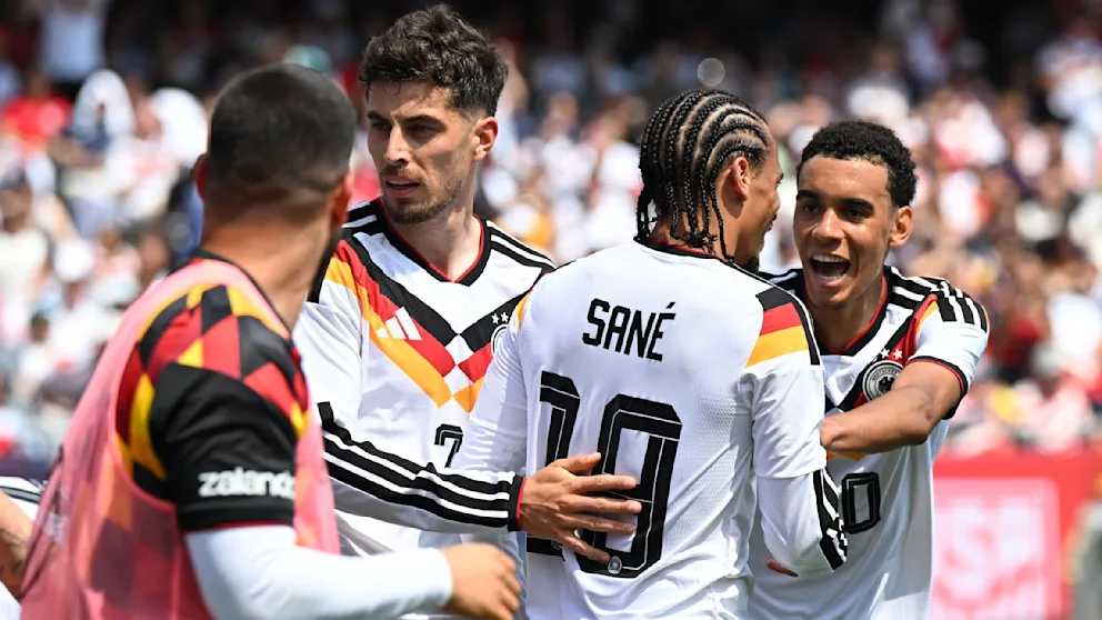 Gute Laune bei Leroy Sané (30) & Co.