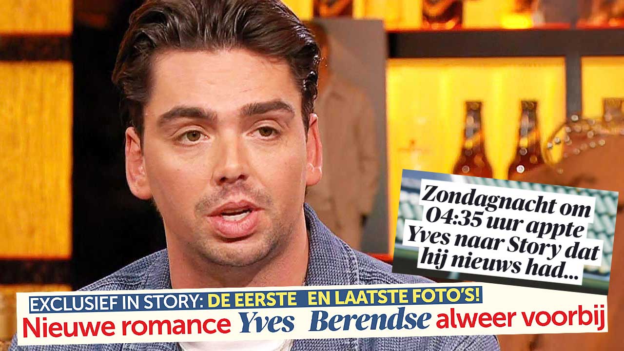 Yves Berendse sends a text message to Story at 4.30 am: ‘It’s over again!’
