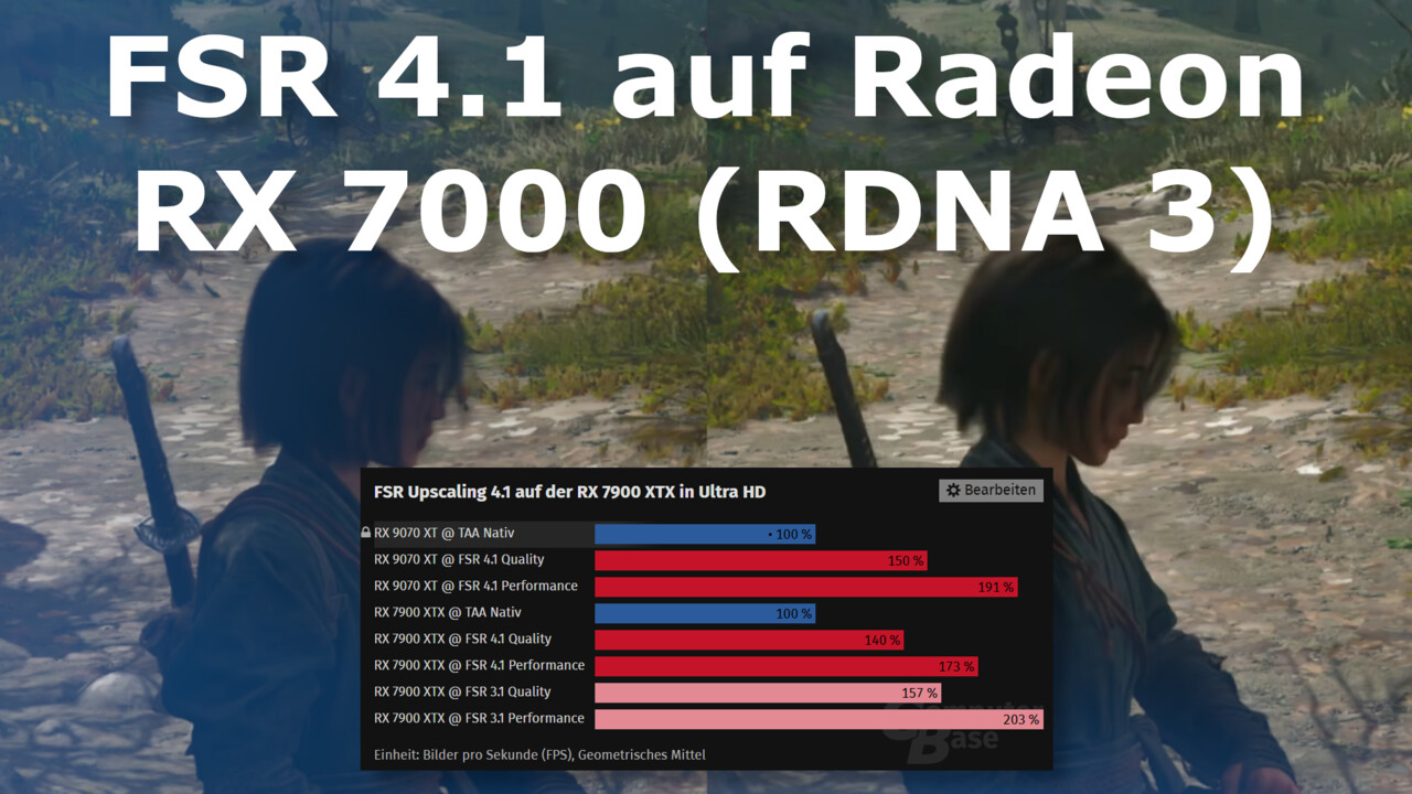 FSR Upscaling 4.1 on RDNA 3: Quality Tests and Benchmark Insights Revealed!