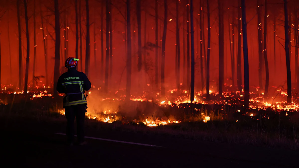 10,000 Tourists Evacuated Due to Wildfires on France’s Atlantic Coast