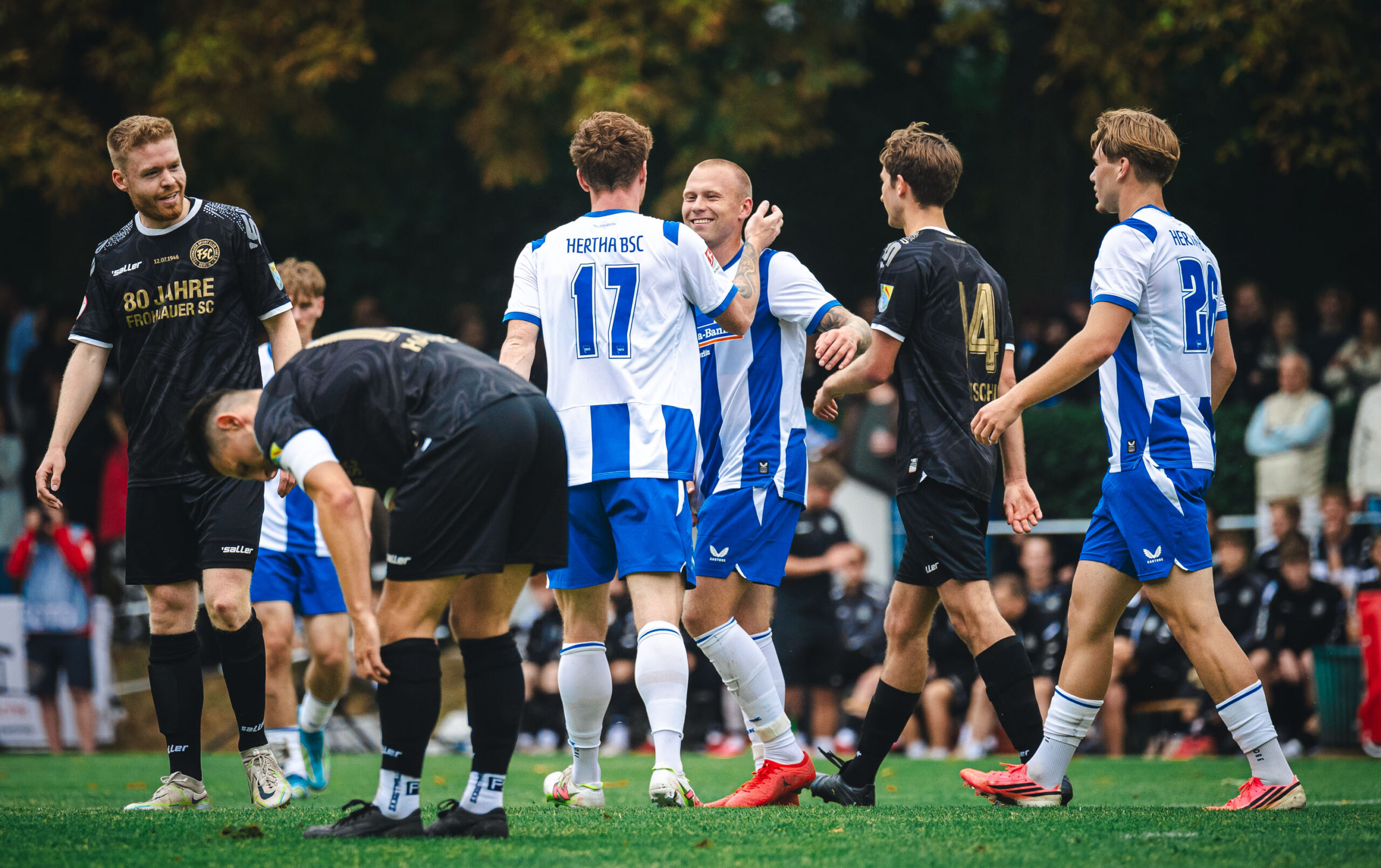 15 Goals in Frohnau: Thrilling Test Match Victory for Hertha BSC