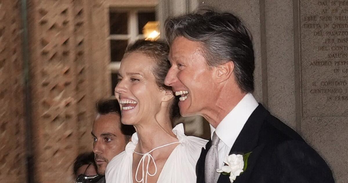 After 25 Years Together: Eva Herzigova Marries Gregorio Marsiaj in Turin