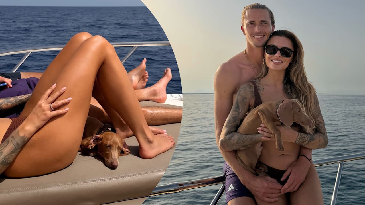 Alexander Zverev’s Ibiza Adventure: Boat Trip with Sophia Thomalla and Dog