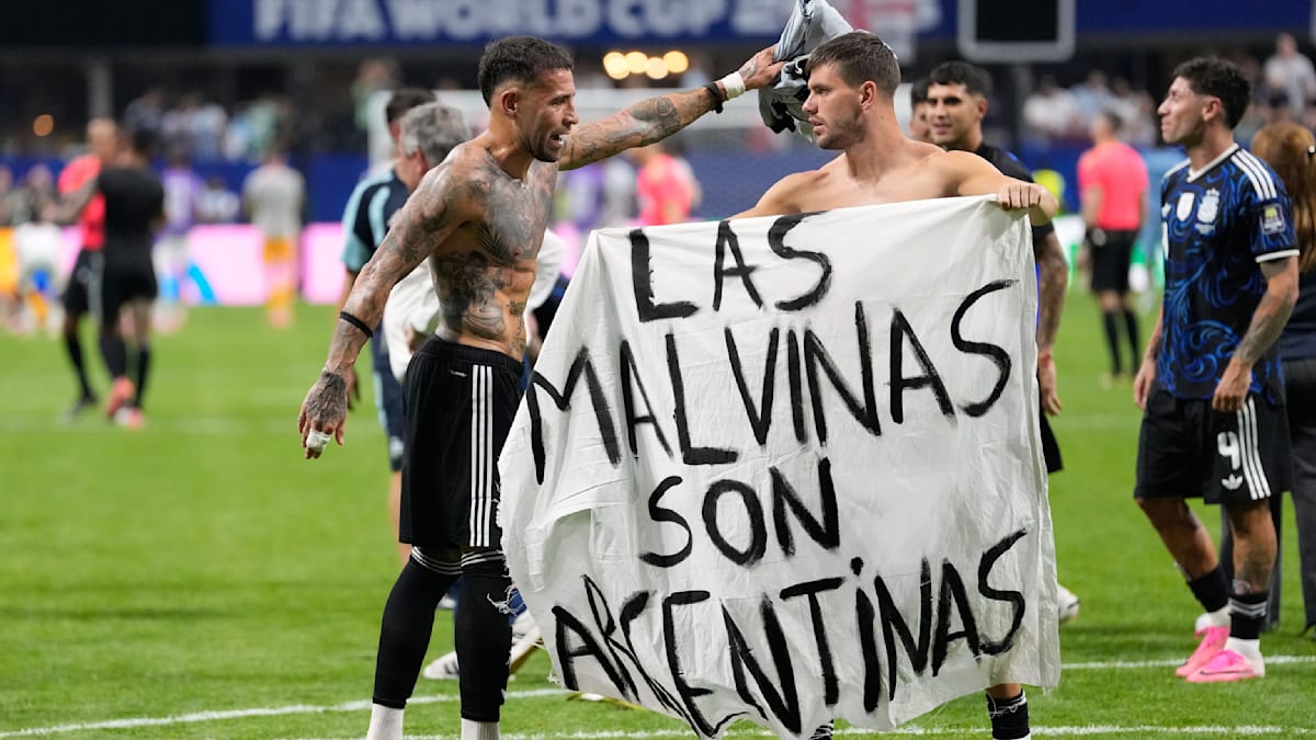 Argentina Faces Backlash as Players Celebrate Victory with Falklands Banner