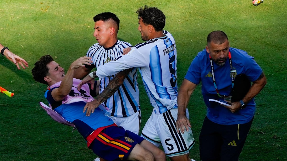 Argentina vs Spain: Paredes’ Shocking Outburst After Final Loss
