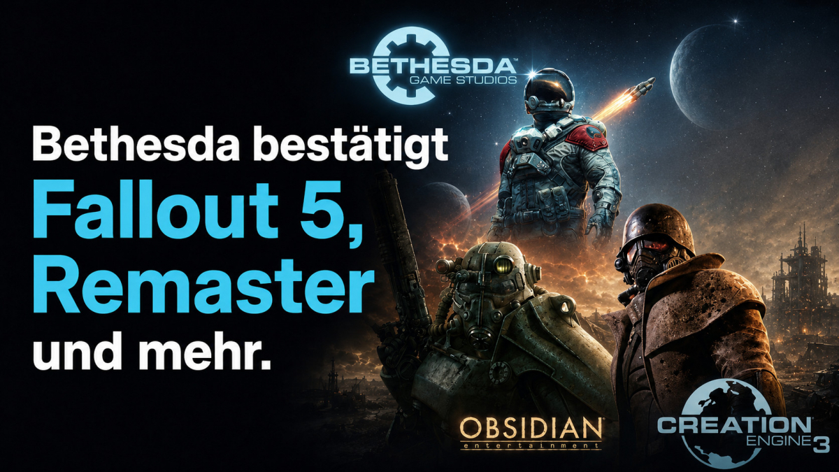Bethesda Reveals Fallout 5, Elder Scrolls 6, and Exciting Remasters!