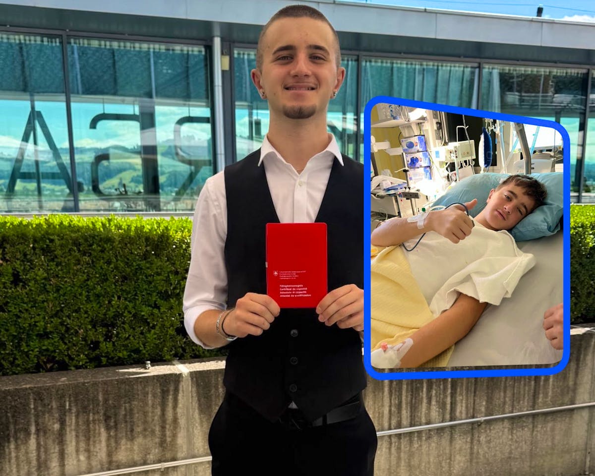 Brain Tumor at 14: David Triumphs with Top Grades in Vocational Training