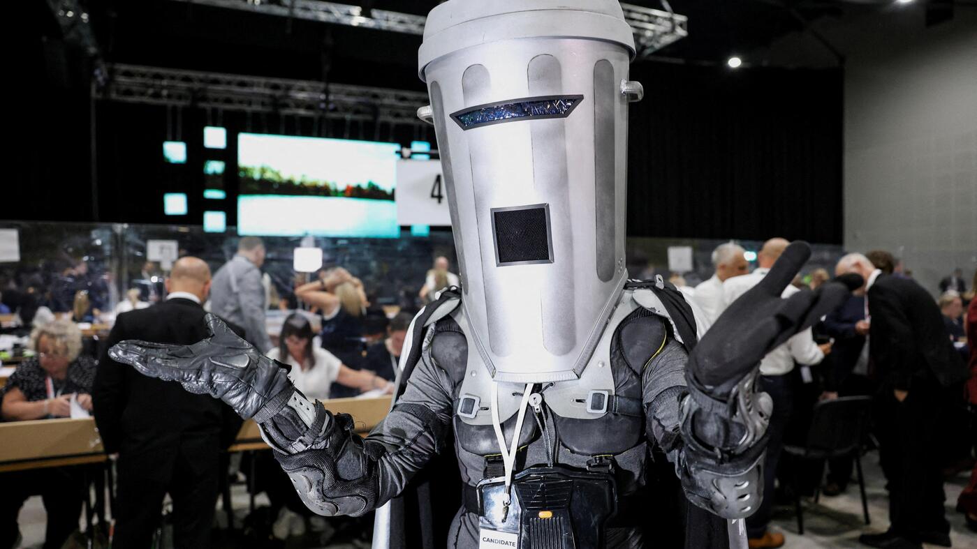 Count Binface Takes on Nigel Farage: Can This Trash Can Stop His Reelection?