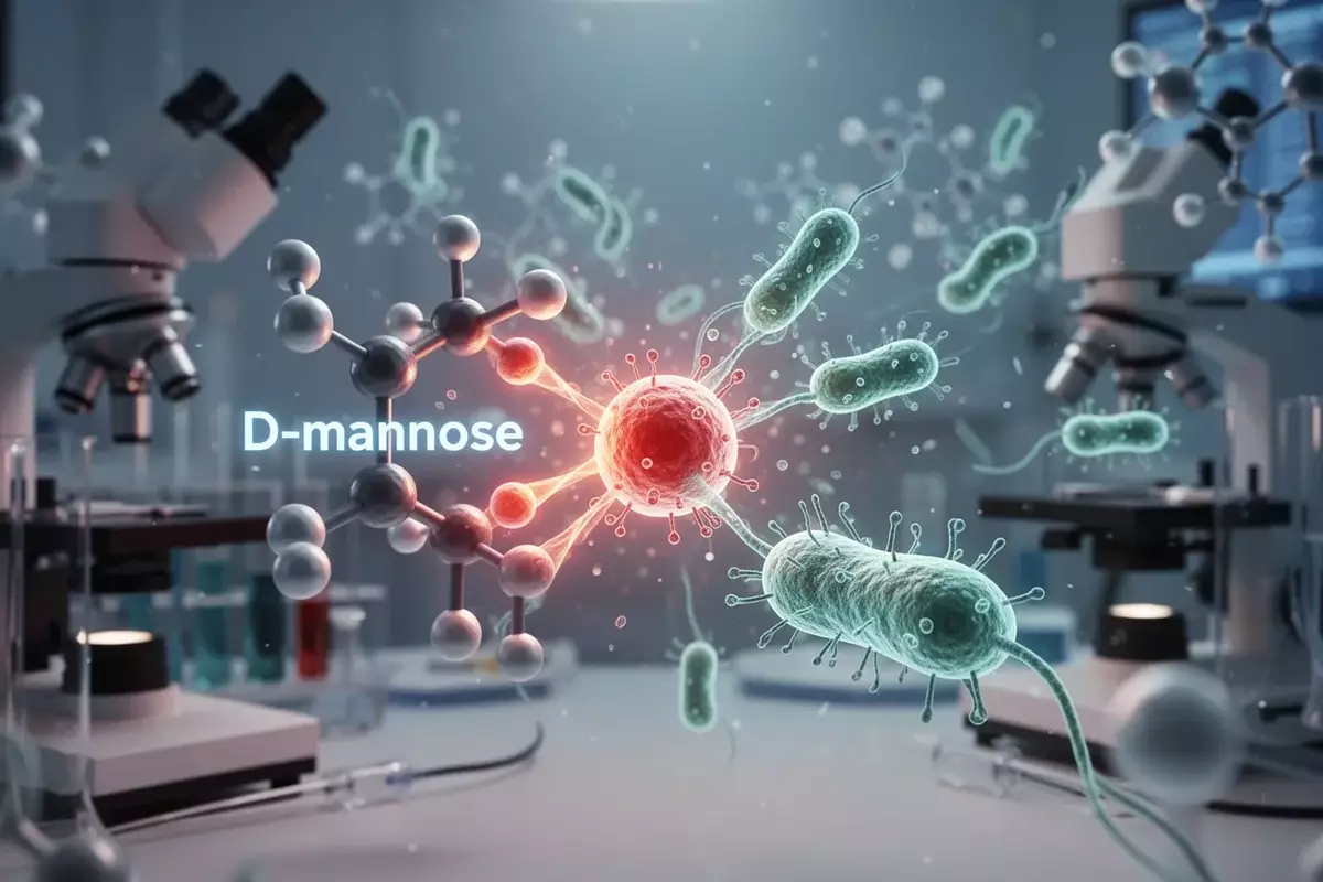 D-Mannose: The Sugar That Fights E. coli Without Antibiotics!