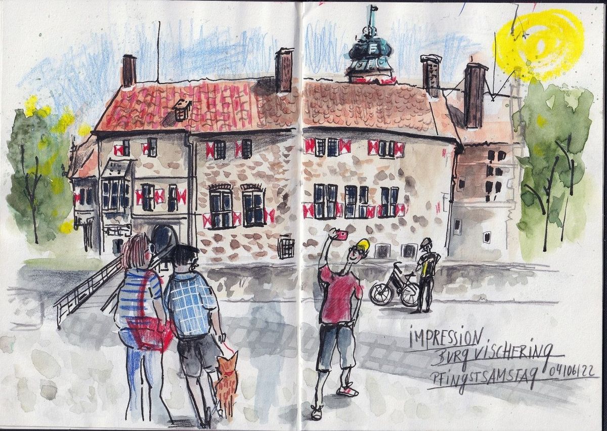 Discover Urban Sketching at Burg Vischering: Unleash Your Creativity!