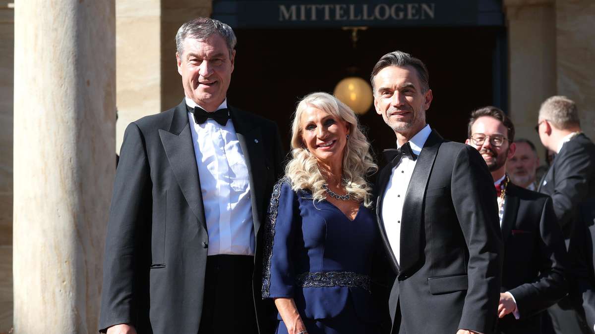 Florian Silbereisen and Markus Söder Shine Together at Bayreuth Festival