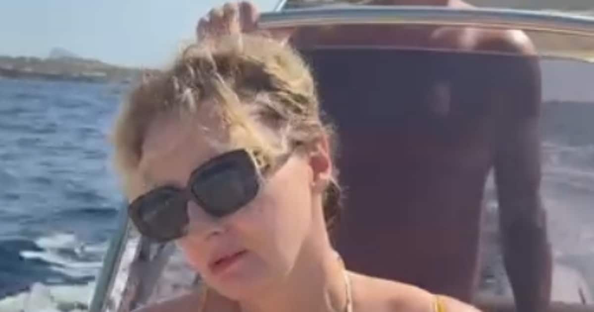 Frauke Ludowig’s Ibiza Boat Trip Takes a Turn for the Worse