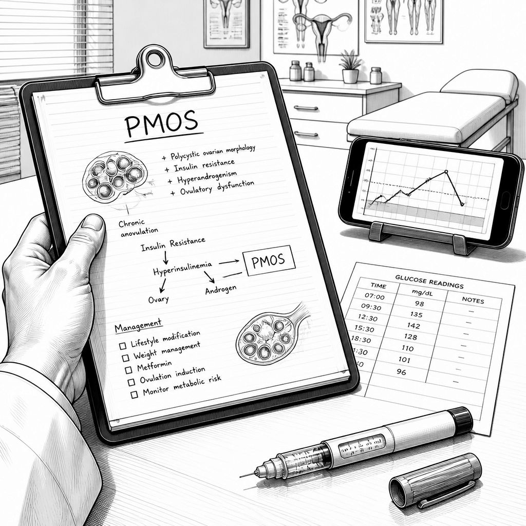From PCOS to PMOS: Understanding Metabolic Risks and New GLP-1 Treatments