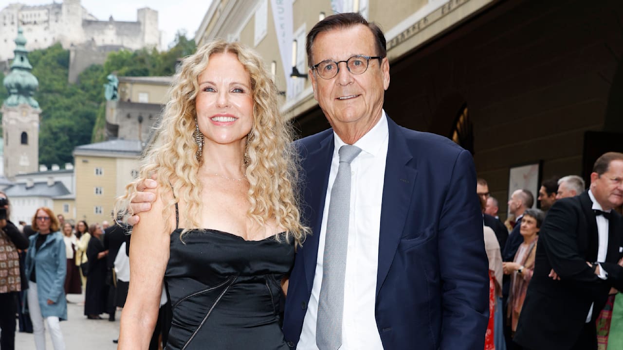 Katja Burkard Kicks Off Summer Vacation at Star-Studded Salzburg Festival